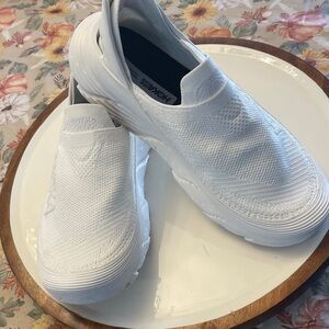 Hoka Restore TC  White Slip-On Shoes
New w o tags size 13